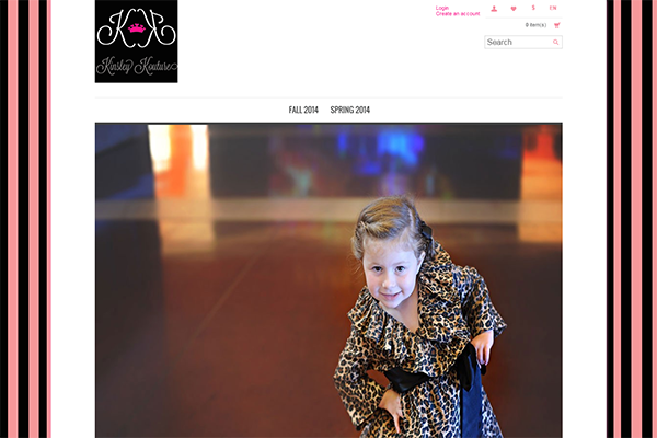 Kinsley Kouture Website