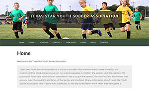 Texas Star Youth Soccer Association Website
