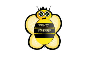 Mighty Stingers Logo
